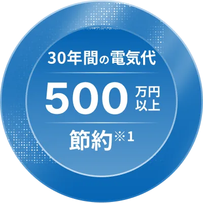 電気をほぼ100％自給自足